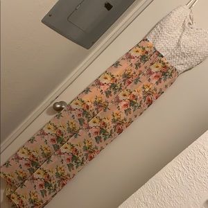 Long floral dress